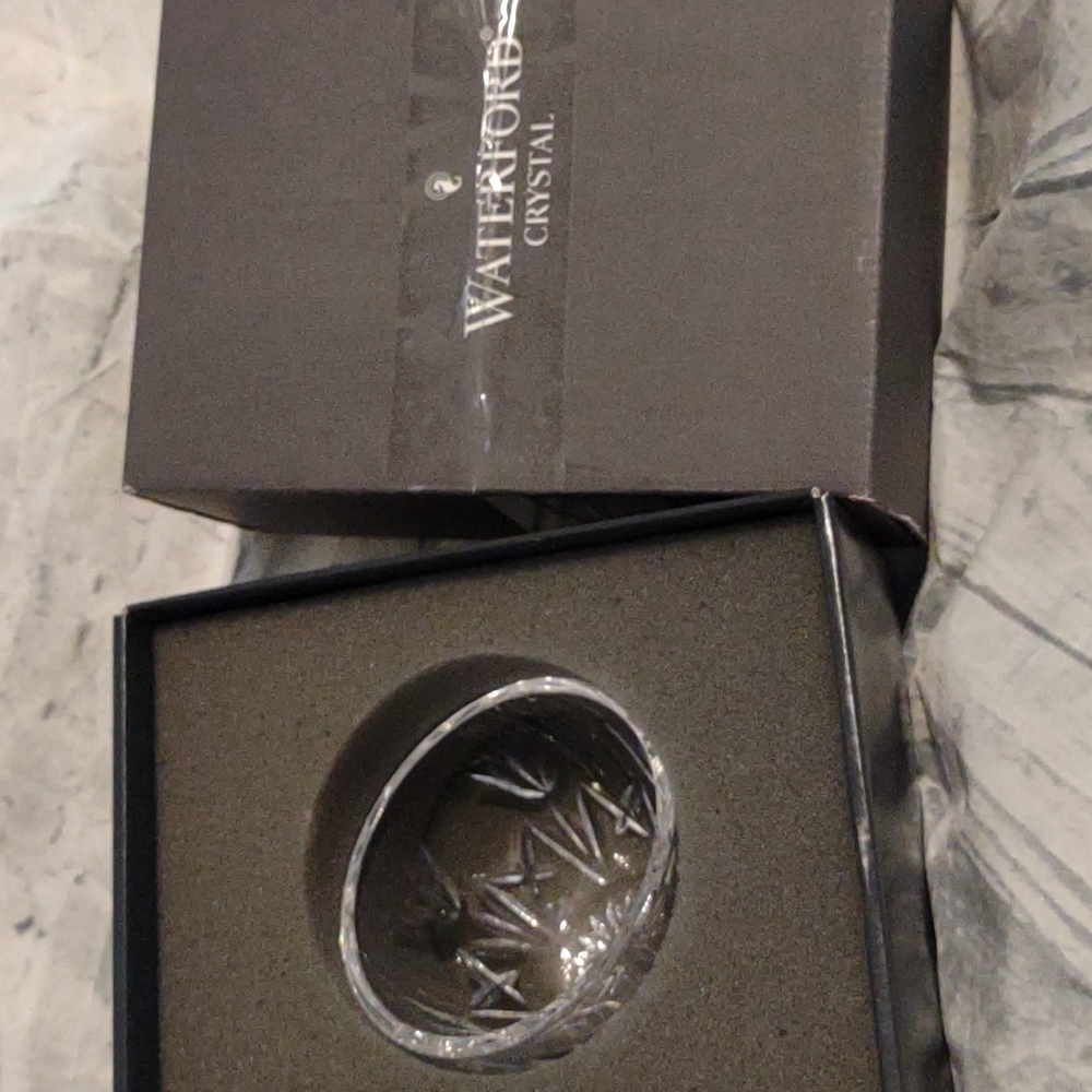 Waterford crystal vanity dish